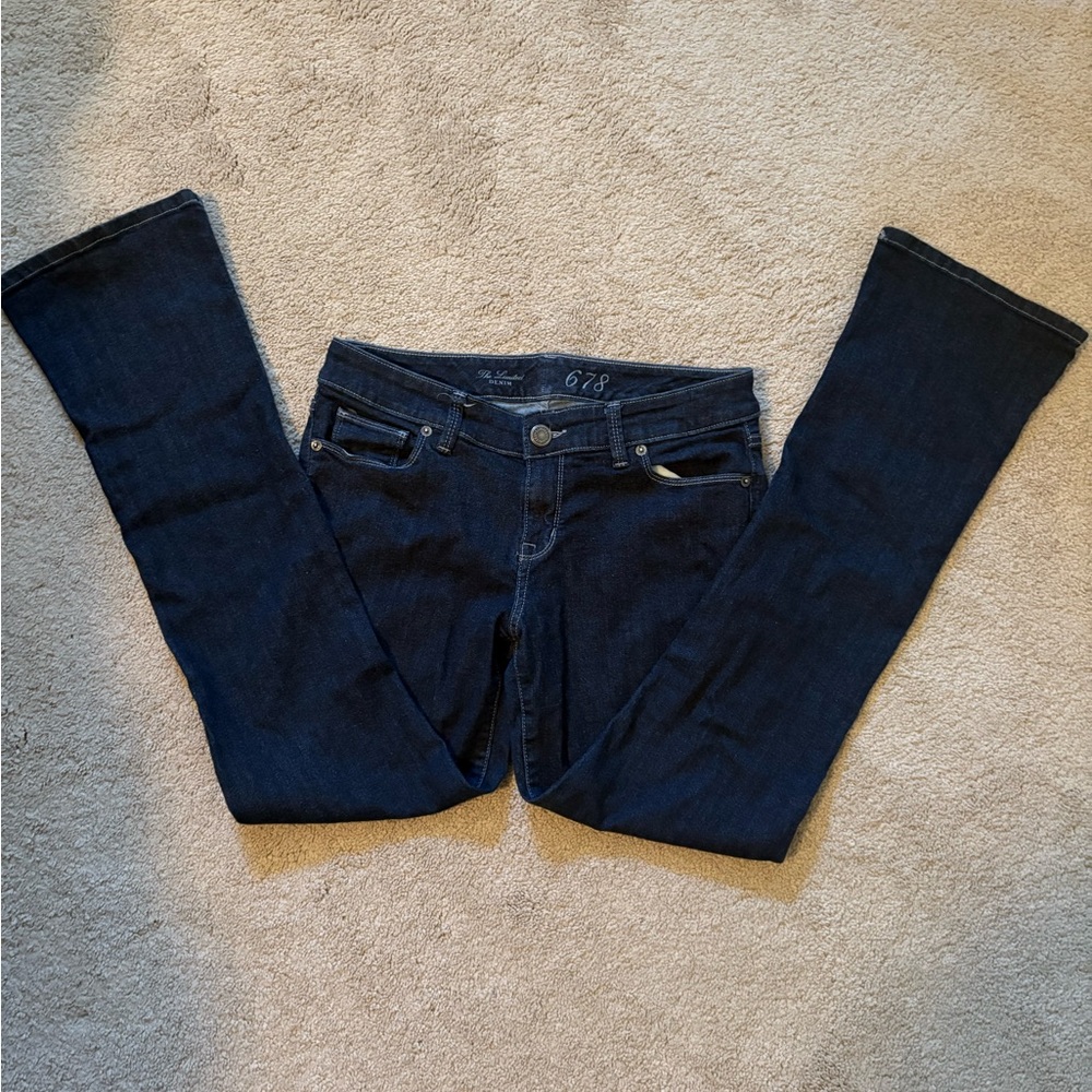 The Limited Denim 678 Womens Denim Jeans Size 8R Dark Wash BootCut